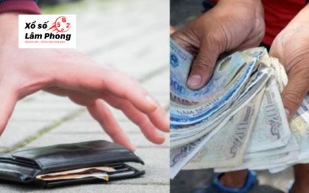 Mơ nhặt được tiền giấy